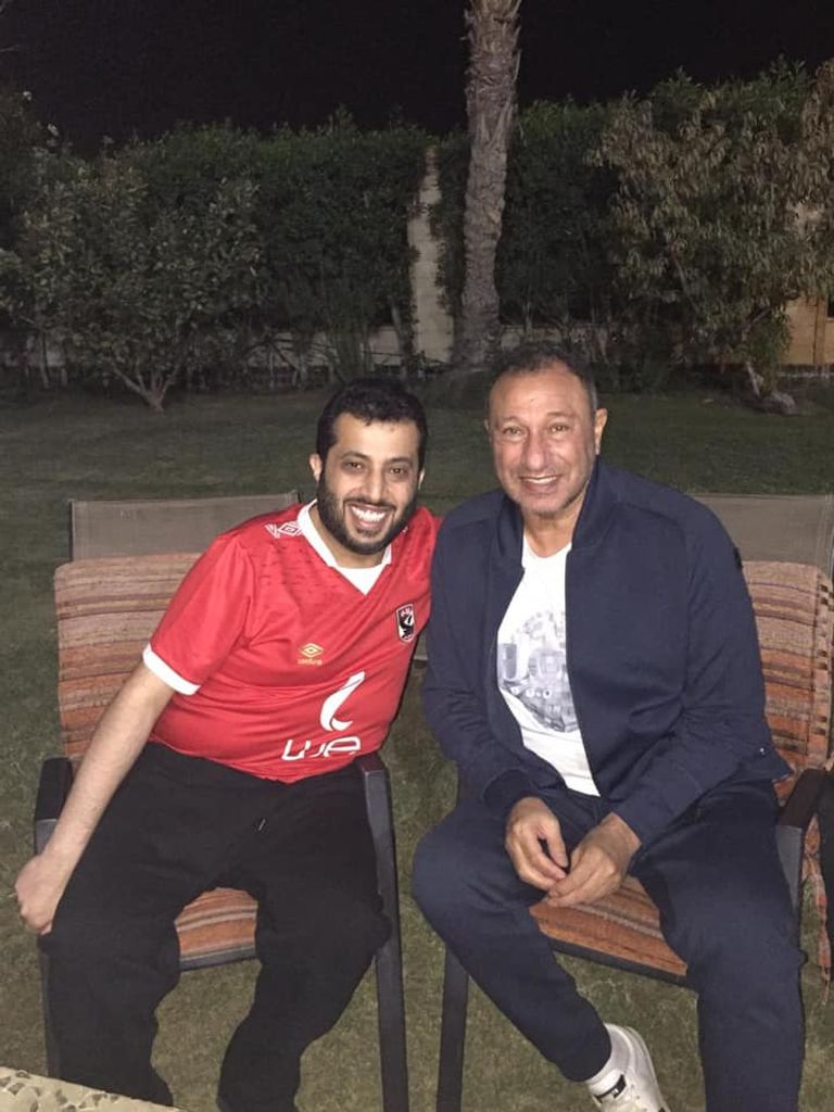 الخطيب مع تركي آل الشيخ