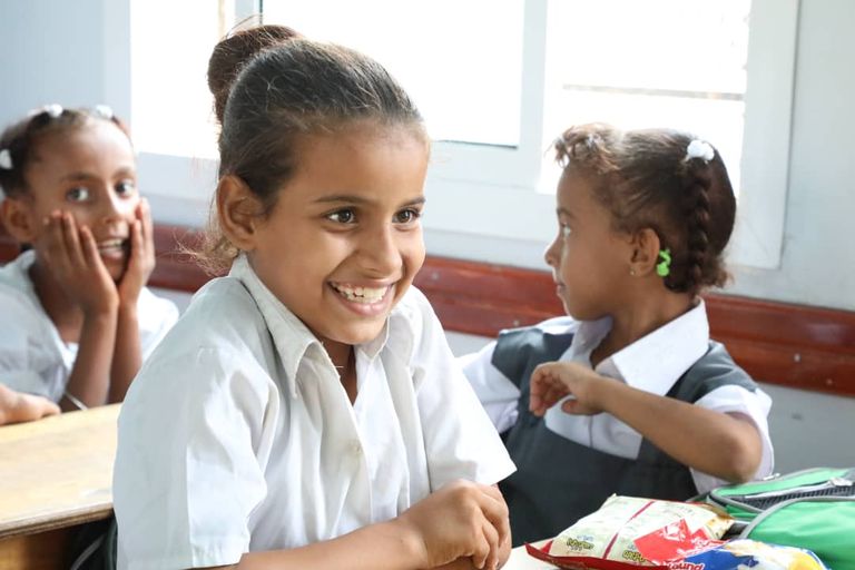 هيئة الهلال الأحمر الإماراتي أهّلت 149 مبنى تعليميا في عدن