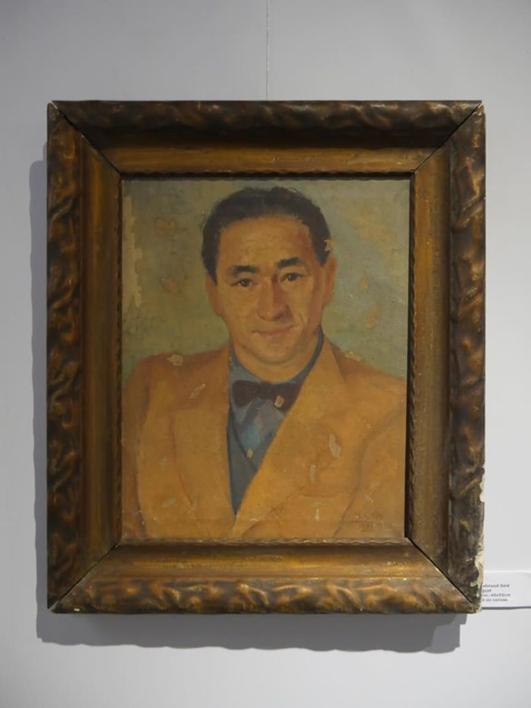 لوحة لأم كلثوم رسمها سيف وانلي