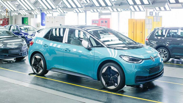 طراز فولكس فاجن ID.3