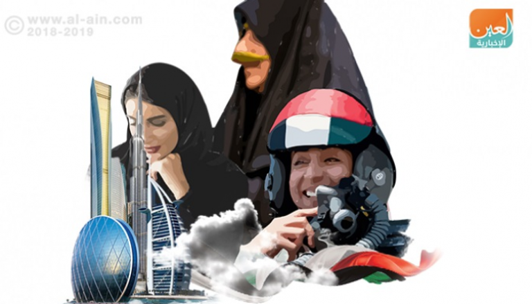 المرأة الإماراتية تتبوأ مكانة مميزة في مختلف المجالات