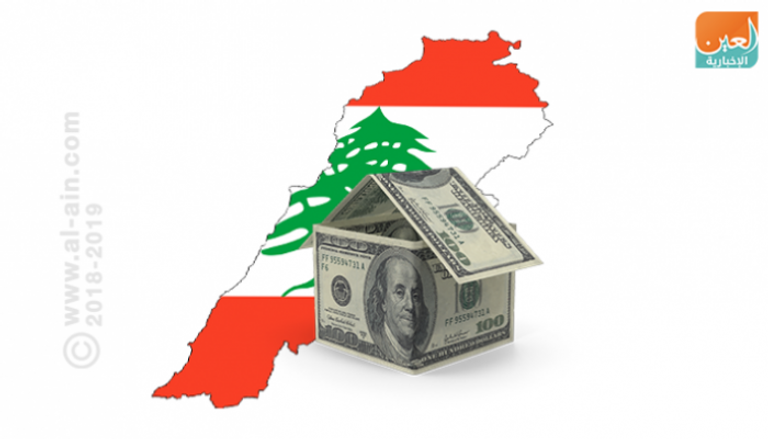 خفض التصنيف الائتماني للديون الخارجية اللبنانية طويلة المدى