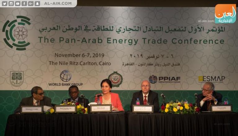 جانب من أعمال المؤتمر الأول للتبادل التجاري للطاقة في الوطن العربي 