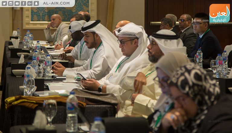 جانب من أعمال المؤتمر الأول للتبادل التجاري للطاقة في الوطن العربي 