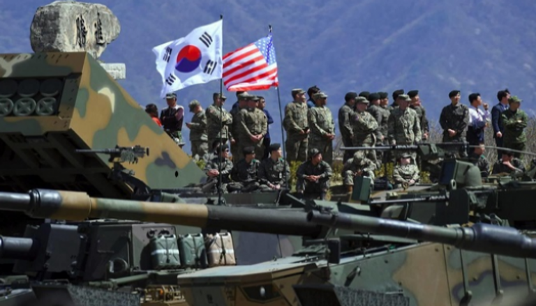 مناورات عسكرية سابقة بين أمريكا وكوريا الجنوبية