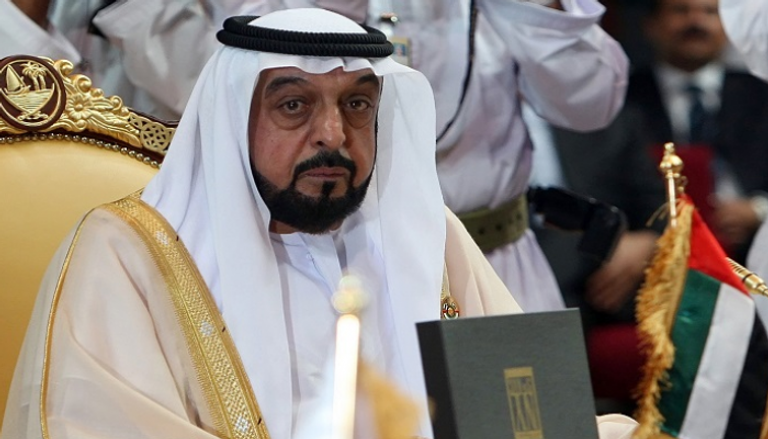  الشيخ خليفة بن زايد آل نهيان رئيس دولة الإمارات العربية المتحدة 