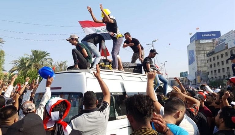 رفض شعبي لخطابات رئيس الحكومة العراقية
