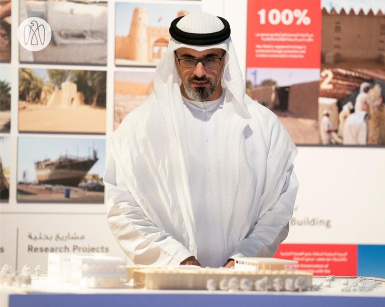 الشيخ خالد بن محمد بن زايد آل نهيان يطلع على ركائز الاستراتيجية الثقافية لأبوظبي