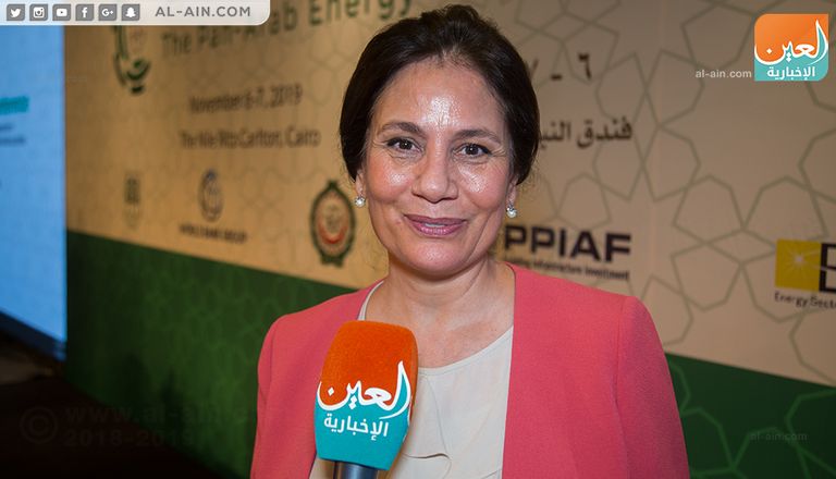 وزيرة الطاقة والثروة المعدنية بالمملكة الأردنية هالة الزواتي  جامعة الدول العربية - أرشيفية