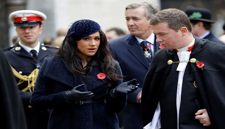 الأمير هاري وميجان يزوران نصب "وستمنستر آبي" التذكاري