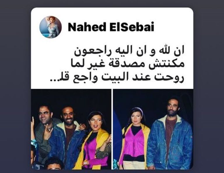 الفنانة ناهد السباعي