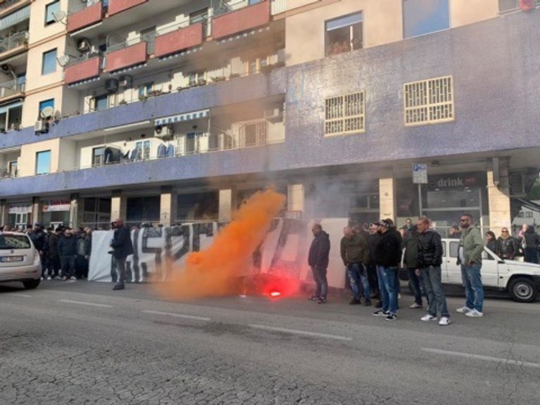 من مظاهرات جماهير نابولي