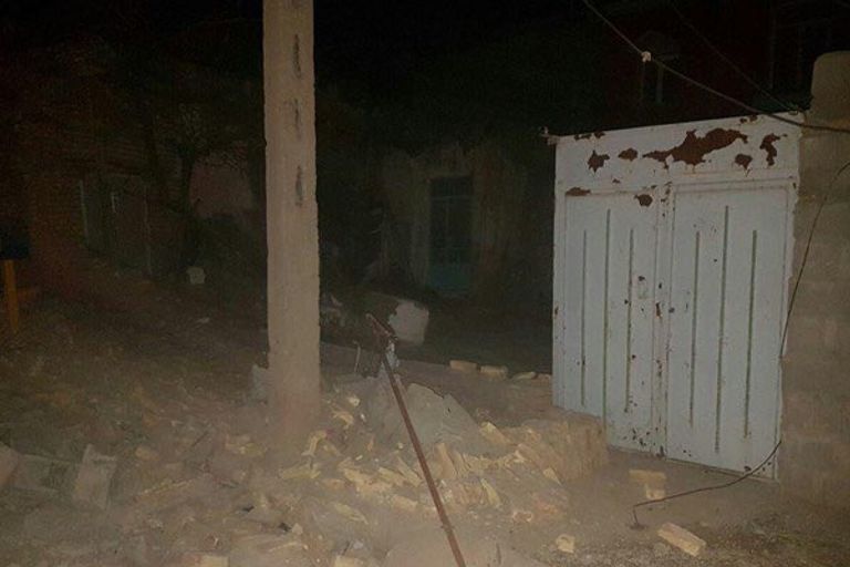 جانب من الدمار الذي خلّفه الزلزال