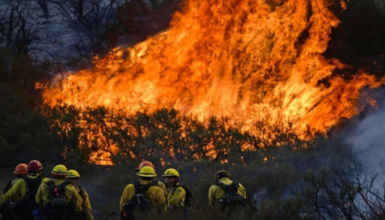  حرائق الغابات في كاليفورنيا - أرشيفية 
