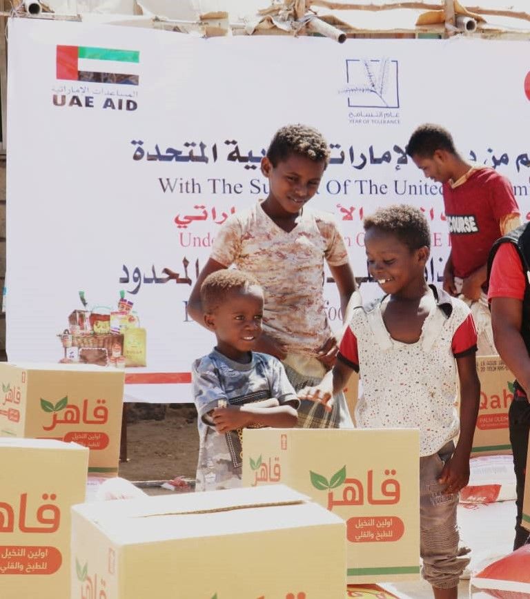 المستفيدون أعربوا عن شكرهم وتقديرهم لدولة الإمارات