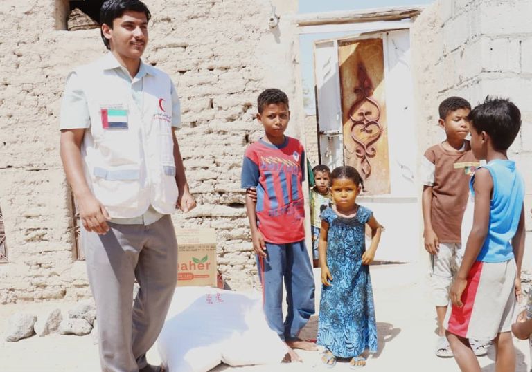 المستفيدون أعربوا عن شكرهم وتقديرهم لدولة الإمارات