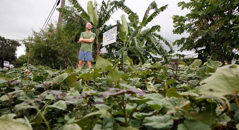 الناشط البيئي الأمريكي روب جرينفيلد