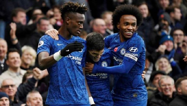 تشيلسي يحتفل كيفن دي بروين ومحمد صلاح