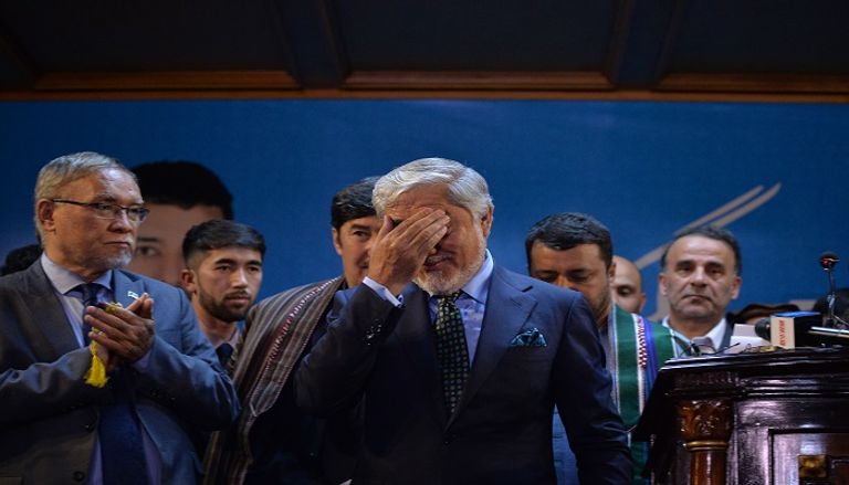 المرشح الرئاسي الأفغاني عبدالله عبدالله