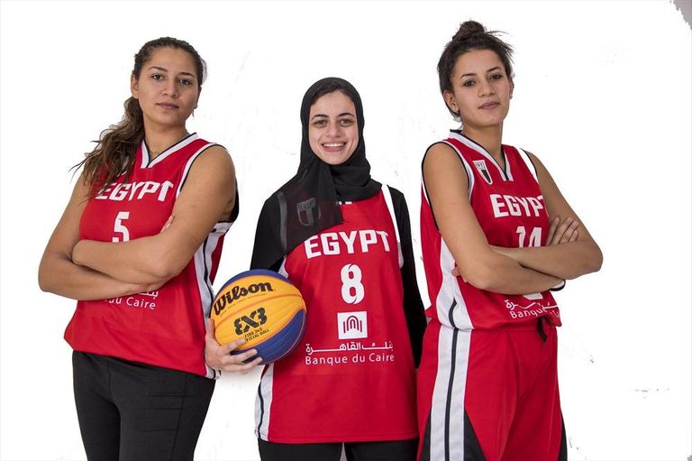 منتخب سيدات مصر لكرة السلة ثريا محمد