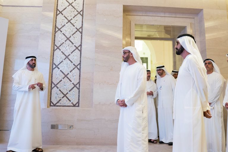 محمد بن راشد ومحمد بن زايد يشهدان تخريج الدفعة الأولى من