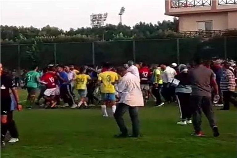 جانب من أحداث الإسماعيلي والأهلي عمرو أنور مدرب الأهلي