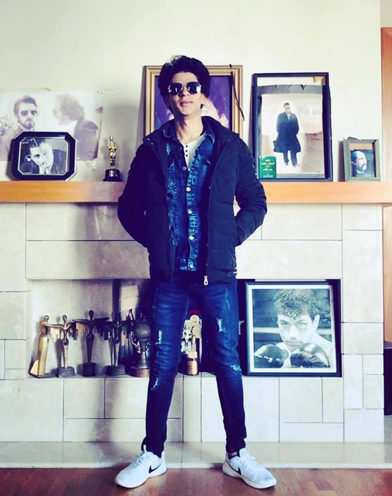 الفنان الراحل هيثم زكي وخطيبته إنجي سلامة