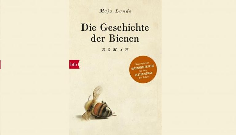 غلاف كتاب "قصة النحل" للألمانية مايا لونده