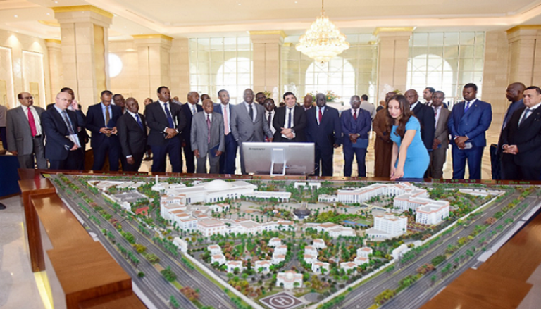 زيارة لسفراء الدول الأفارقة إلى العاصمة الإدارية الجديدة