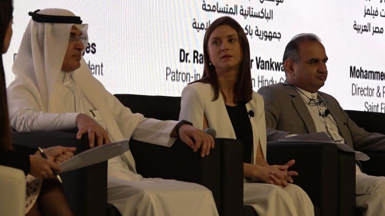 من وقائع جلسة "التسامح في الإعلام"