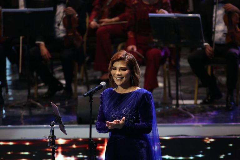 أصالة في ختام مهرجان الموسيقى العربية بمصر