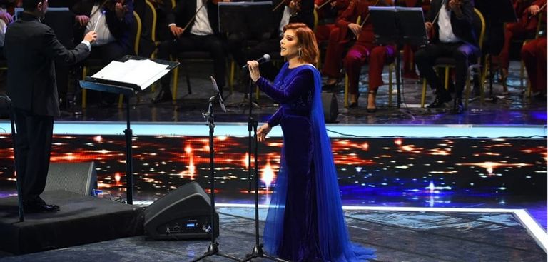 أصالة في ختام مهرجان الموسيقى العربية بمصر