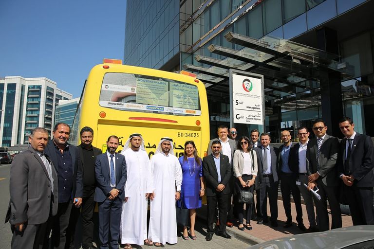 جانب من المؤتمر الصحفي لـ"مواصفات" الإماراتية لإطلاق الحملة