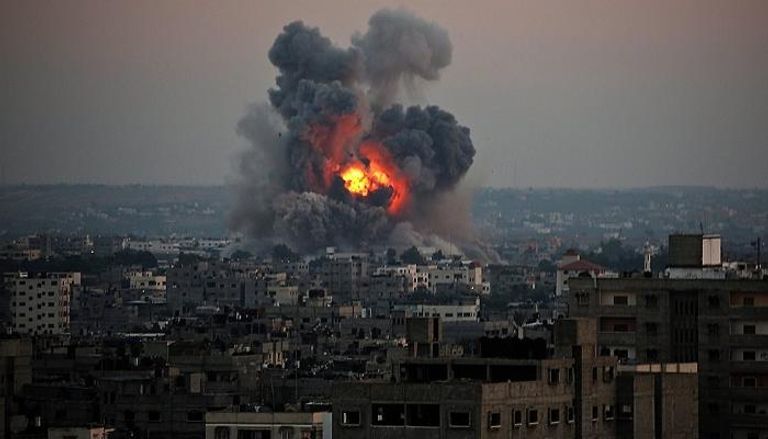 تواصل القصف الإسرائيلي على قطاع غزة - أرشيفية