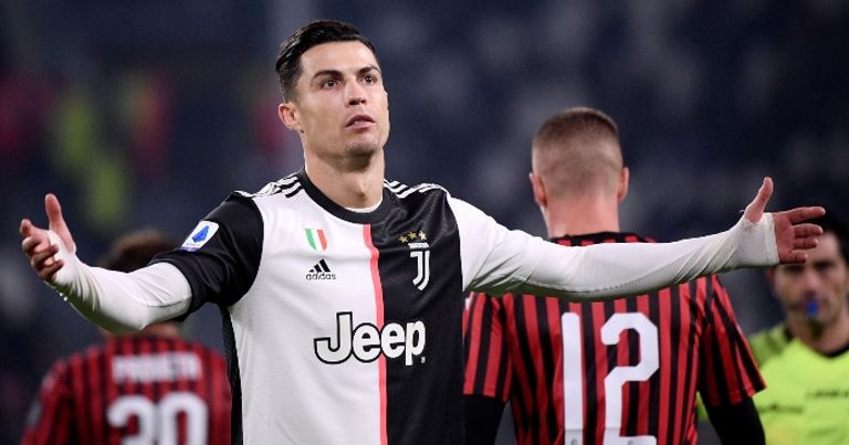 كريستيانو رونالدو نجم يوفنتوس كيليان مبابي نجم باريس سان جيرمان