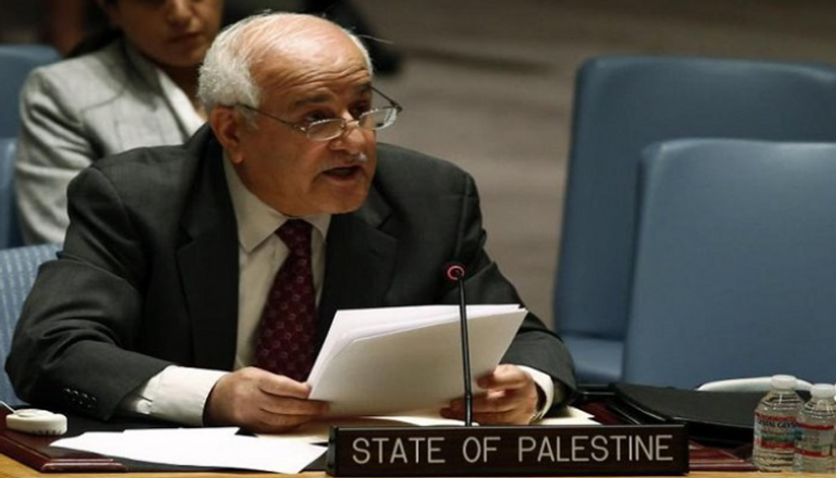 المندوب المراقب لدولة فلسطين في الأمم المتحدة رياض منصور
