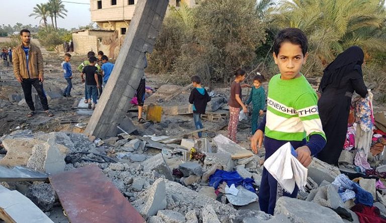 عائلات ضحايا قصف الاحتلال الإسرائيلي - رويترز