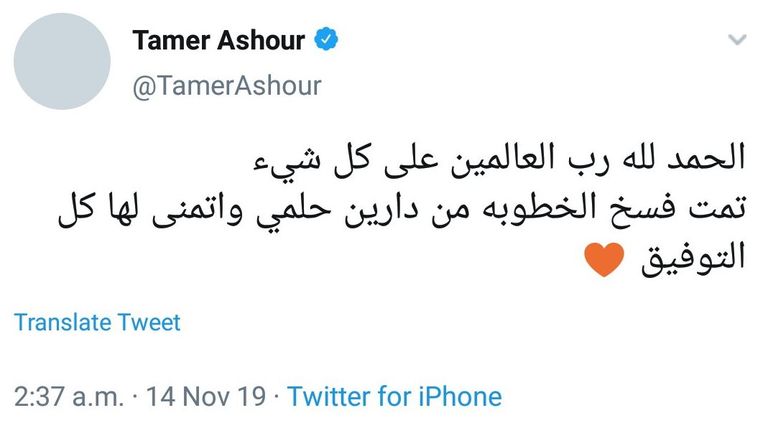 تامر عاشور ودارين حلمي