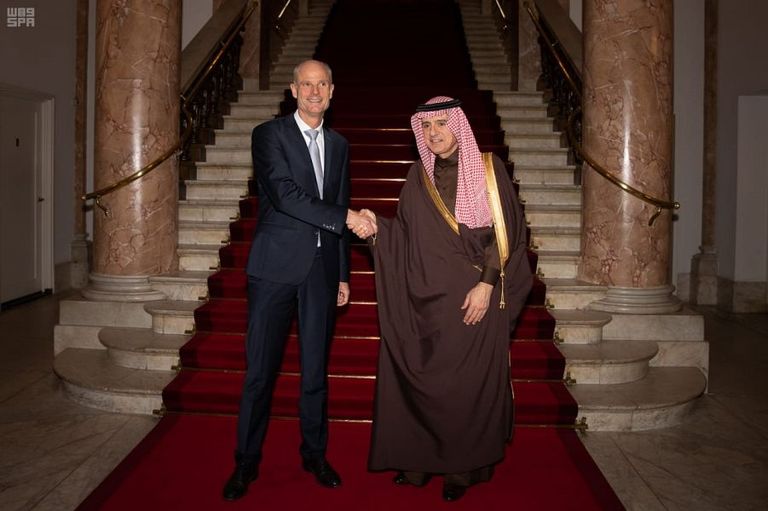 لقاء الجبير ومستشار رئيس مجلس الوزراء الهولندي