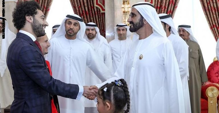 تكريم منتخب مصر في الإمارات