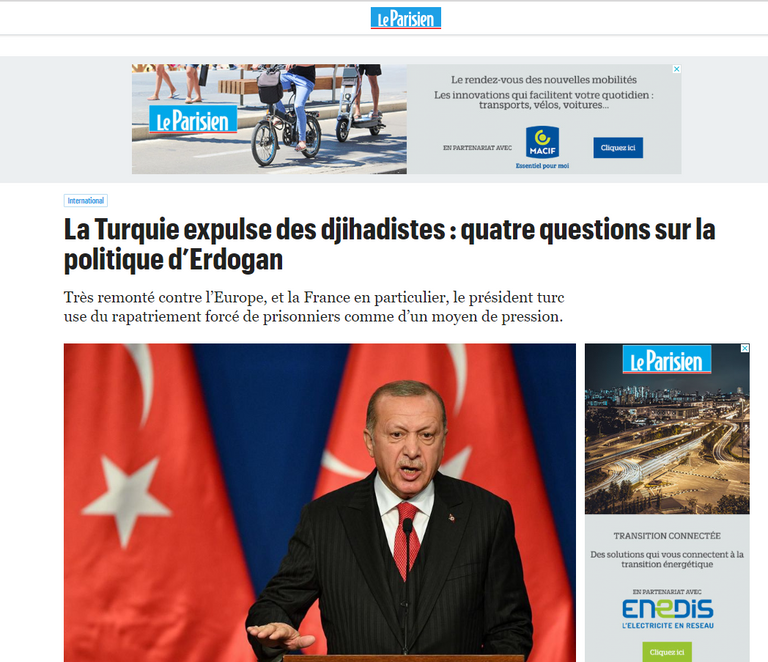 من اللاجئين إلى الدواعش.. أردوغان يواصل ابتزاز أوروبا