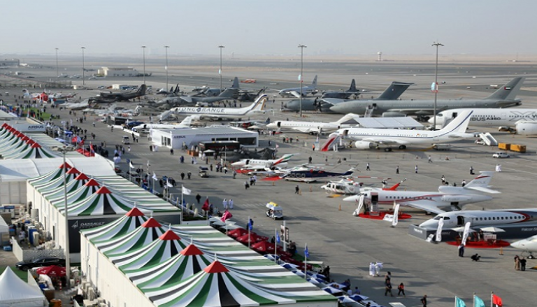 حضور عالمي طاغ لمعرض دبي للطيران - أرشيفية
