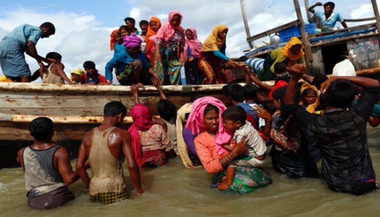 خفر سواحل بنجلاديش ينقذ 122 لاجئا روهينجيا من الغرق - أرشيفية