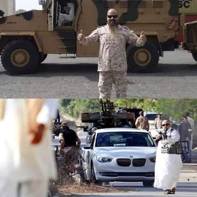 أحد مسلحي غرغور يقاتل في طرابلس ضد الجيش المليشيات الإرهابية ارتكبت العديد من الجرائم بالعاصمة