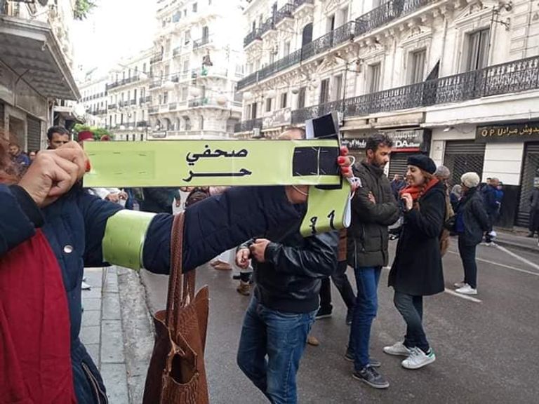 مظاهرات الجمعة الـ39 الرافضة لبقاء رموز نظام بوتفليقة في الجزائر