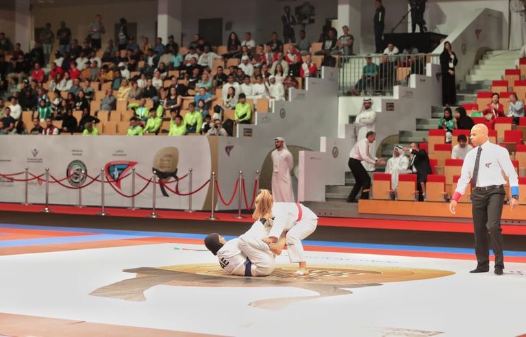 من حفل افتتاح بطولة العالم للجوجيتسو