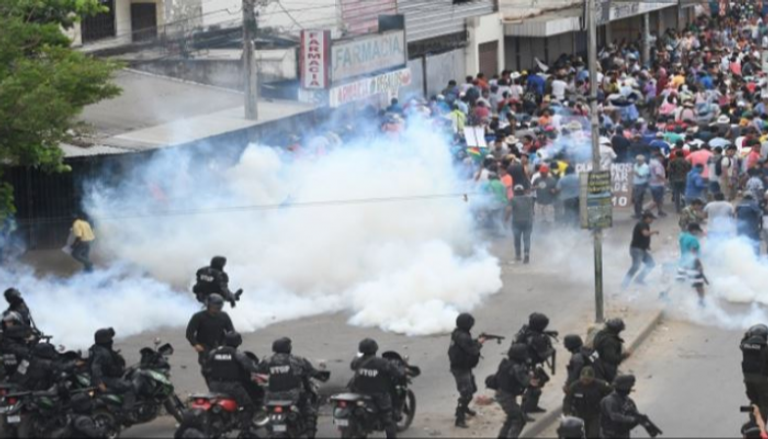 الاحتجاجات في بوليفيا - رويترز
