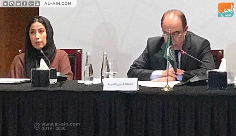 جانب من اجتماعات الأمانة العامة للجامعة العربية بدبي