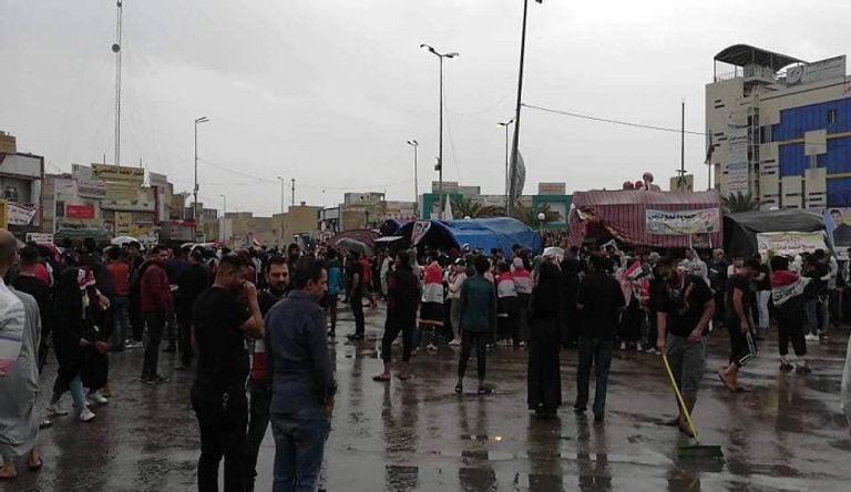 آثار الإضراب العام في جنوب العراق
