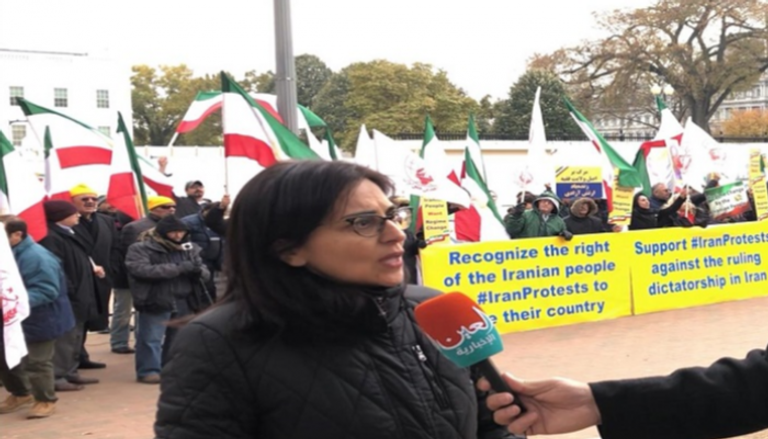 رامي سبرات عضوة لجنة المعارضة الإيرانية في واشنطن